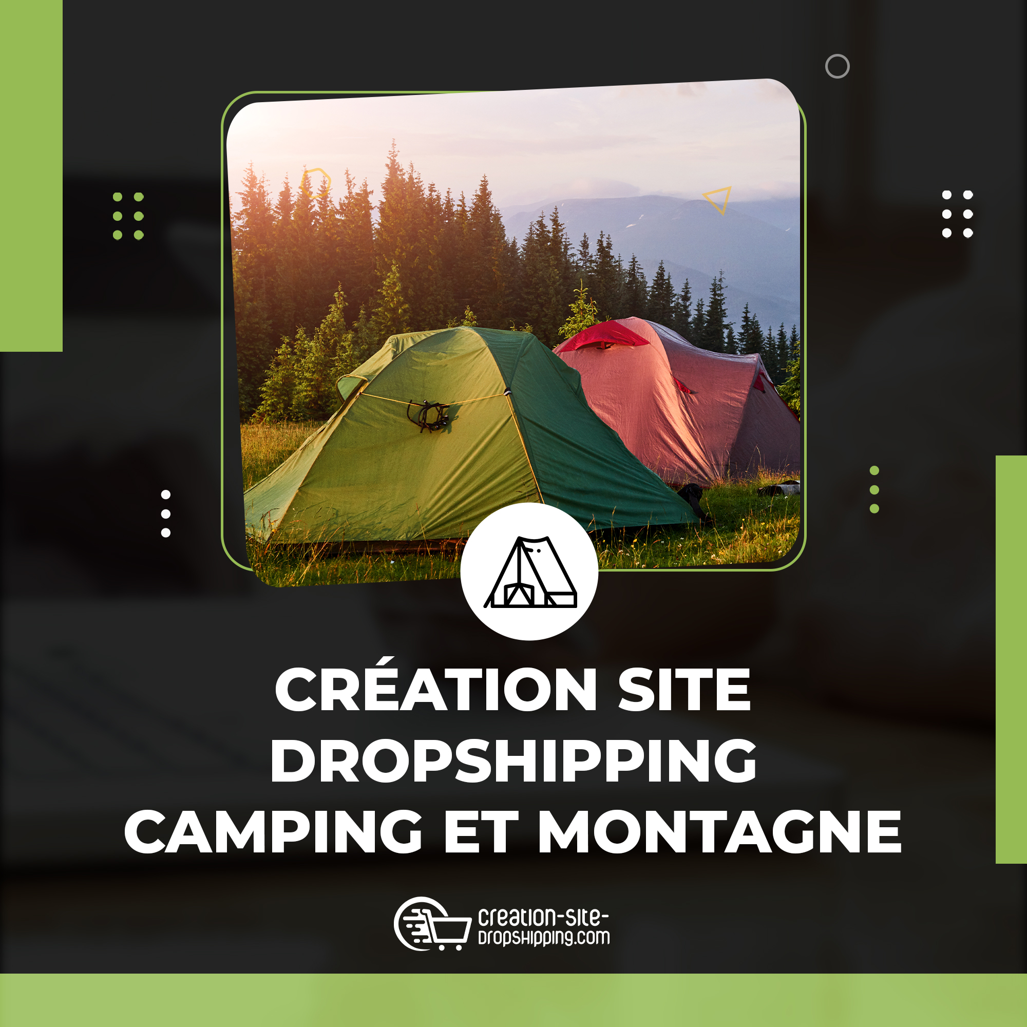 Site Dropshipping Clé En Main Camping Et Montagne
